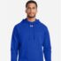 Men's Rival Fleece Hooded Sweatshirt - Under Armour 1379757 Royal