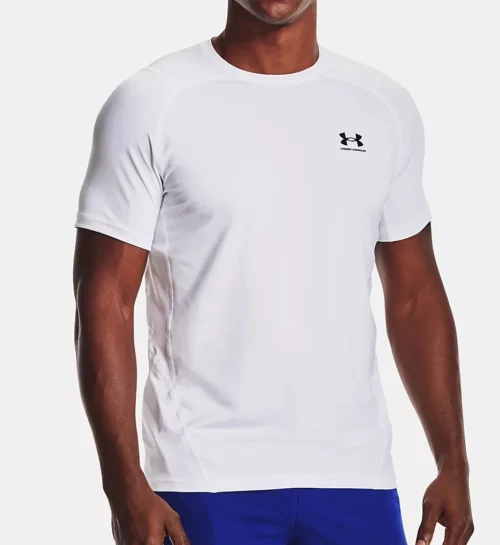UA Compression SS T-Shirt White