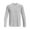 UA Team Tech LS T-Shirt Gray Mens