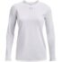 UA Team Tech LS T-Shirt White Ladies
